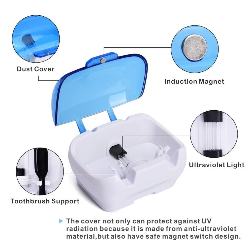 UV toothbrush sterilizer