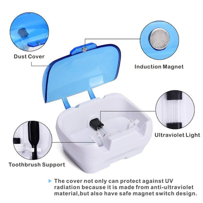UV toothbrush sterilizer